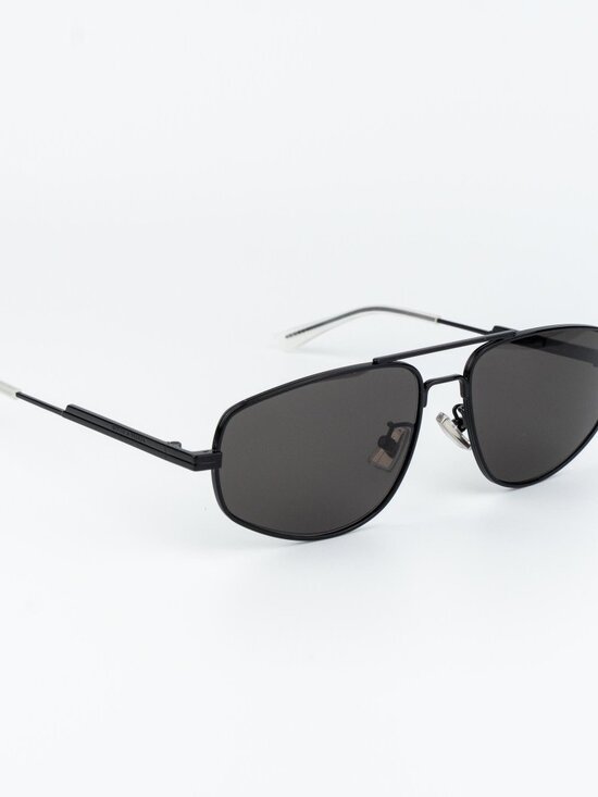Bottega Veneta Women Sunglasses Black Grey Pilot BV1125S 001 BRAND NEW main image 10